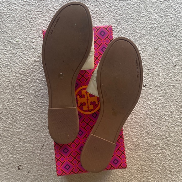 Tory Burch White Slide Sandals - Picture 3 of 3